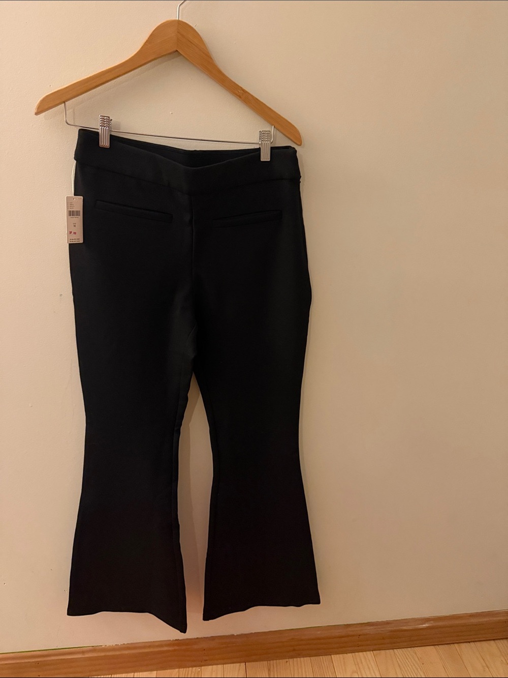 Anthropologie NWT - Black Flared Dress Pants